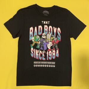 TEENAGE MUTANT NINJA TURTLES TMNT BAD BOYS SINCE 1984 MENS T-SHIRT SIZE MEDIUM